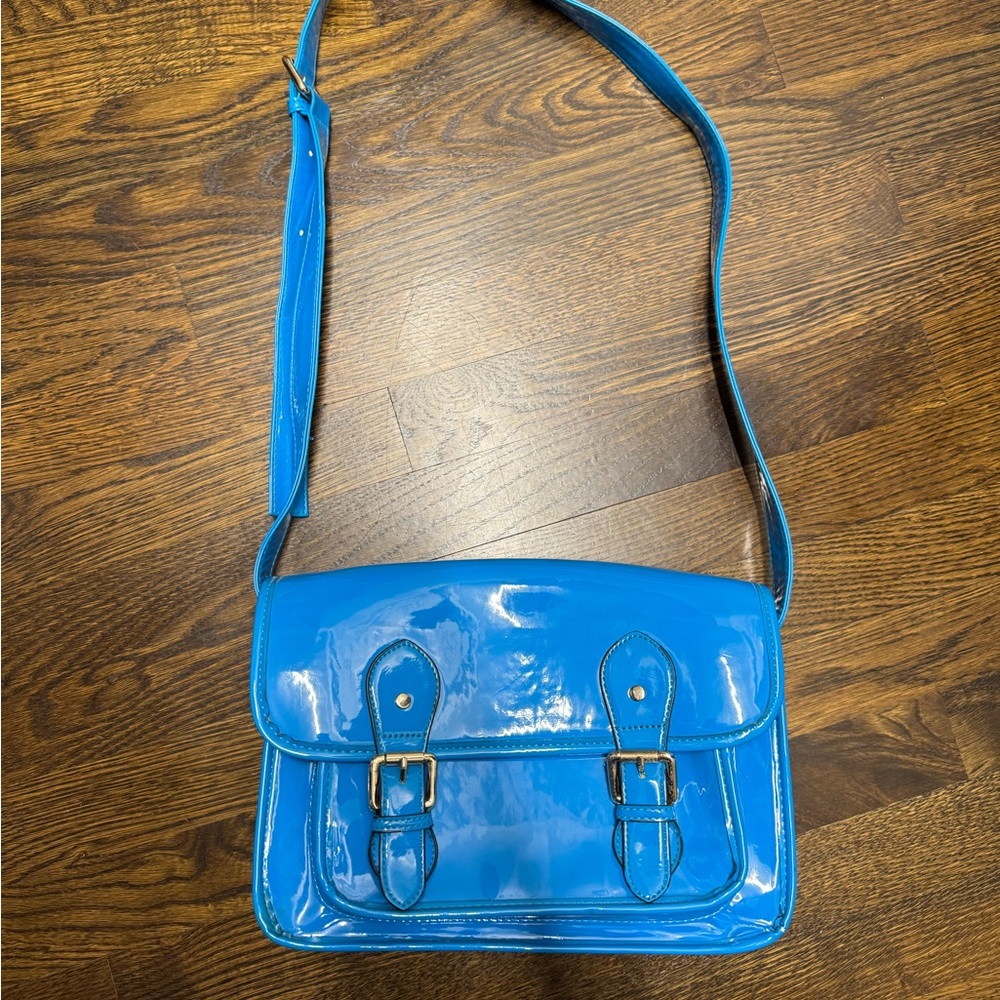 Blue Crossbody Bag